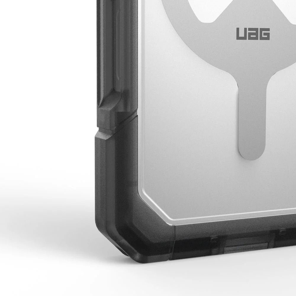 Handyhülle für iPhone 17 Pro, Urban Armor Gear Trooper Mag, Transparent mit schwarzen Rahmen - Image 5