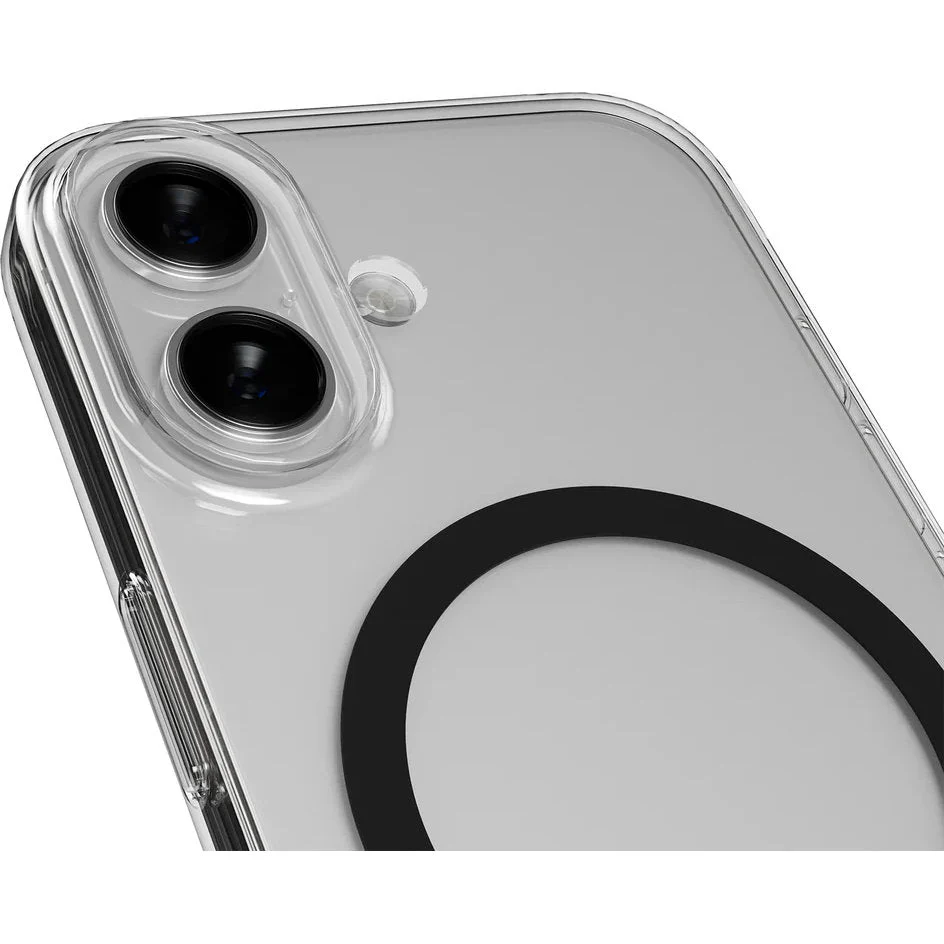 Handyhülle für iPhone 17, Puro Lite Mag Pro, Transparent-Schwarz - Image 2