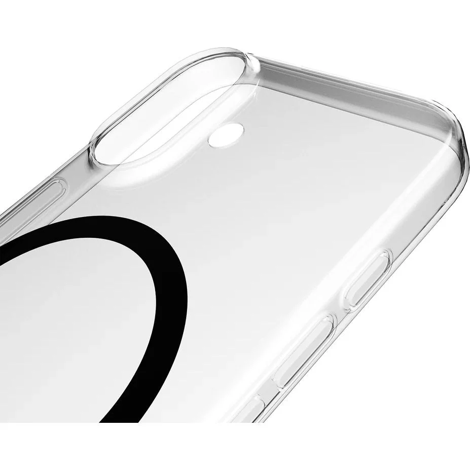 Handyhülle für iPhone 17, Puro Lite Mag Pro, Transparent-Schwarz - Image 4