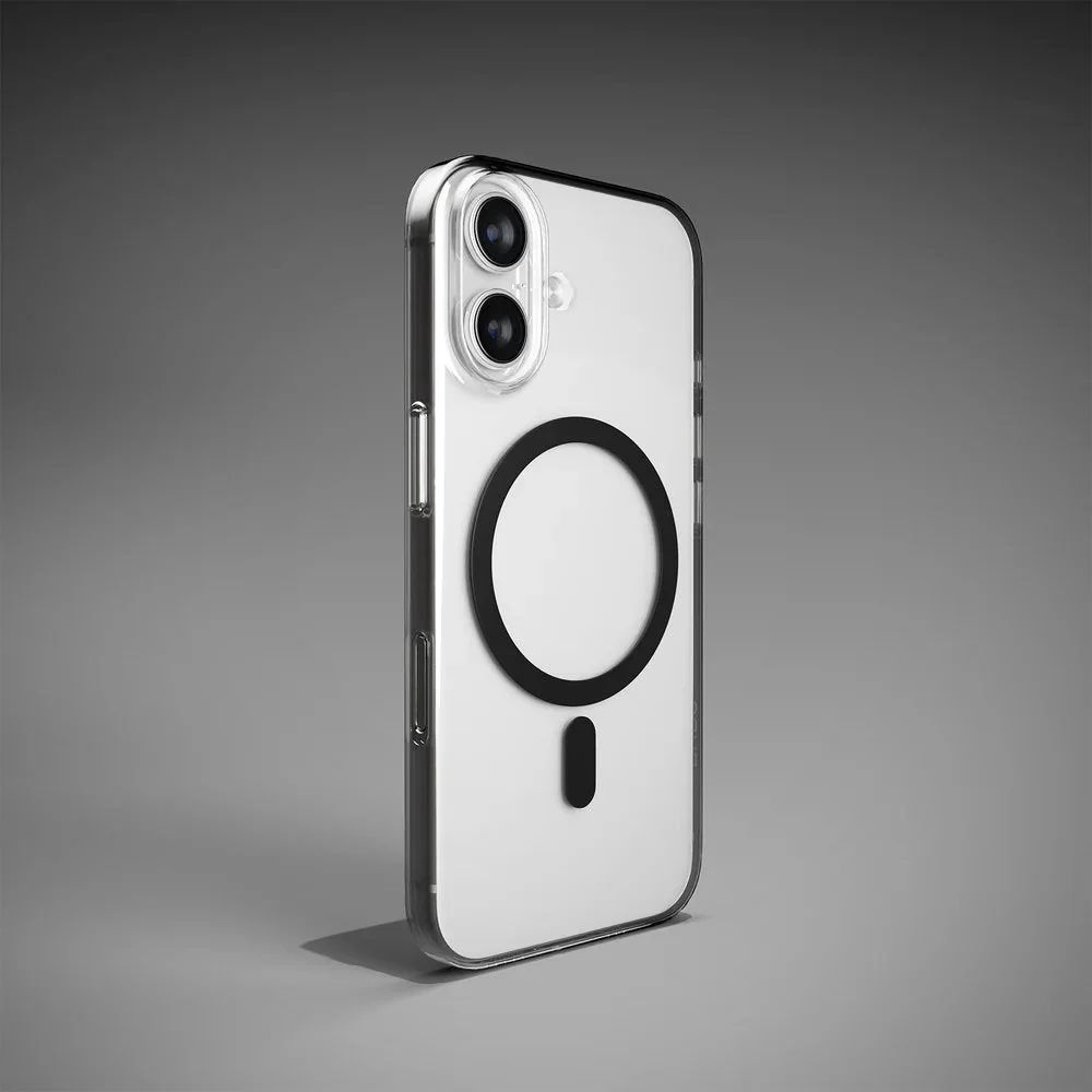 Handyhülle für iPhone 17, Puro Lite Mag Pro, Transparent-Schwarz - Image 7