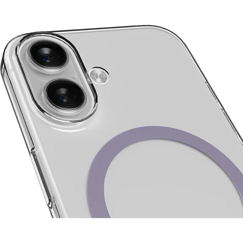 Handyhülle für iPhone 17, Puro Lite Mag Pro, Transparent und Rosa - Image 2