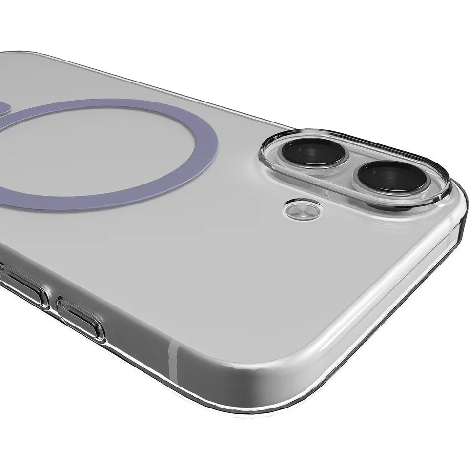 Handyhülle für iPhone 17, Puro Lite Mag Pro, Transparent und Rosa - Image 3