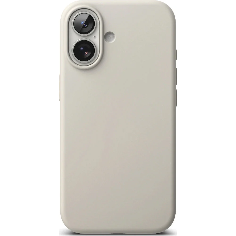 Handyhülle für iPhone 17, Ringke Silicone CC Magnetic mit MagSafe, Beige - Image 4
