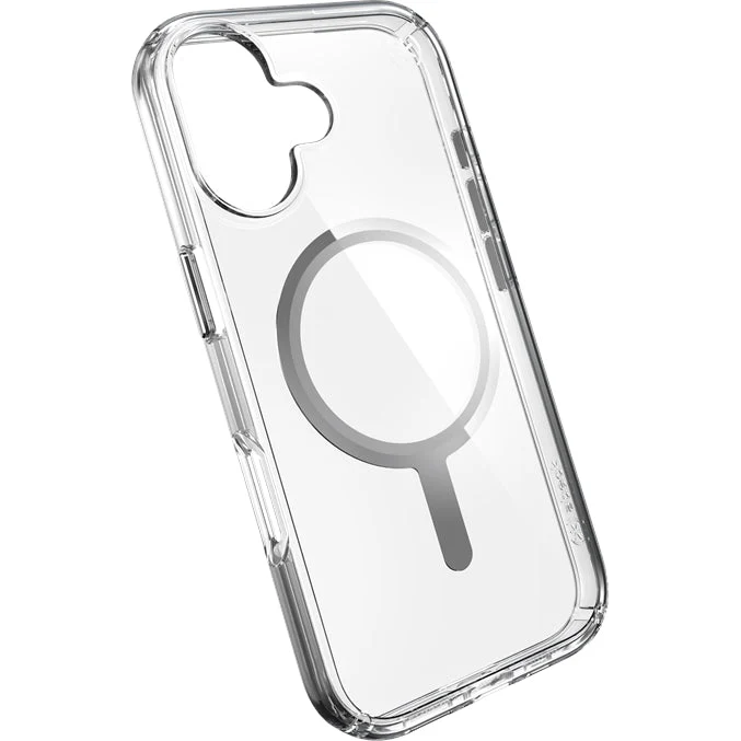Handyhülle für iPhone 17, Speck Presidio Perfect-Clear mit MagSafe, Transparent und Silbern - Image 10
