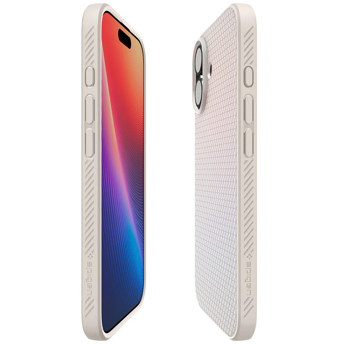 Handyhülle für iPhone 17, Spigen Liquid Air, Beige - Image 12