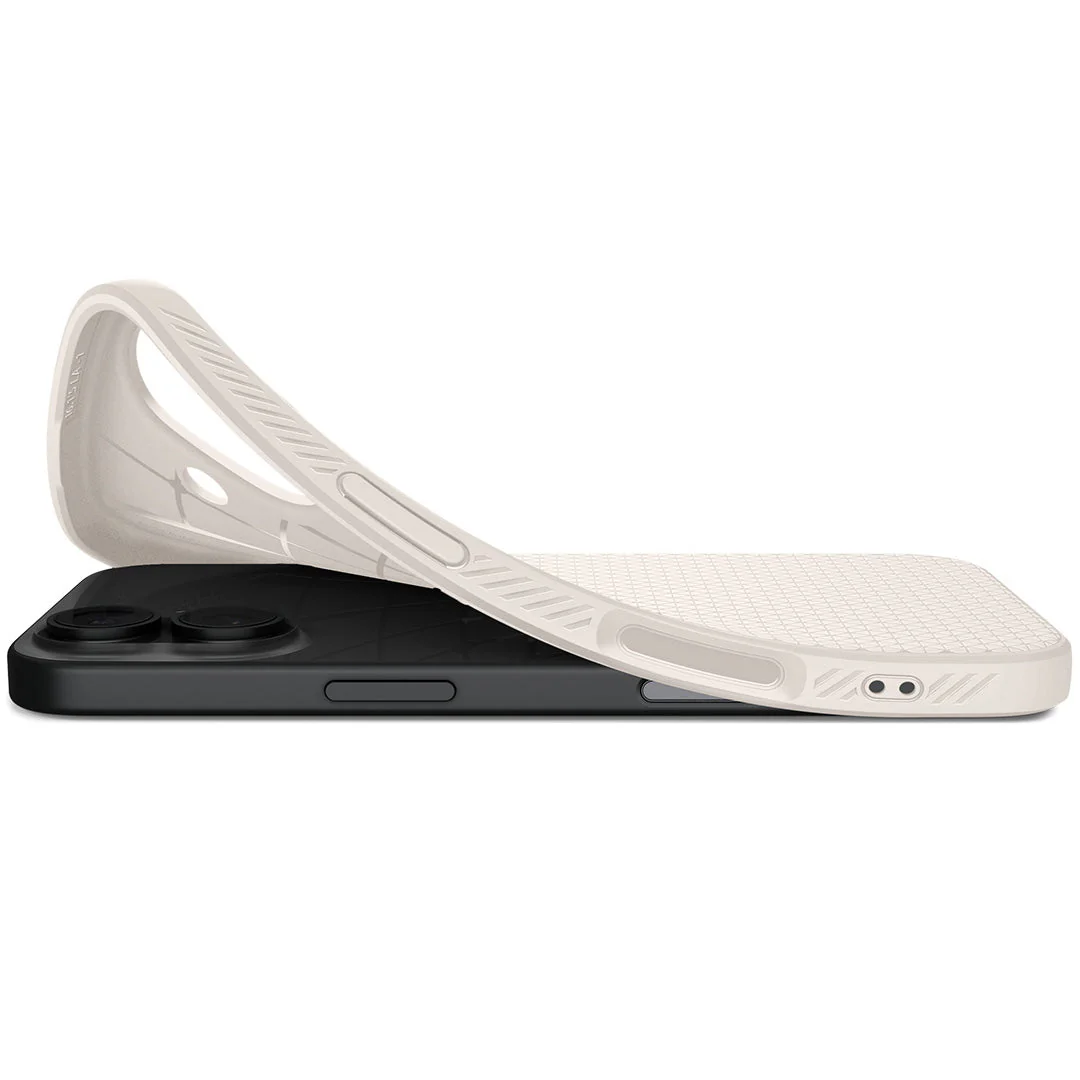 Handyhülle für iPhone 17, Spigen Liquid Air, Beige - Image 14
