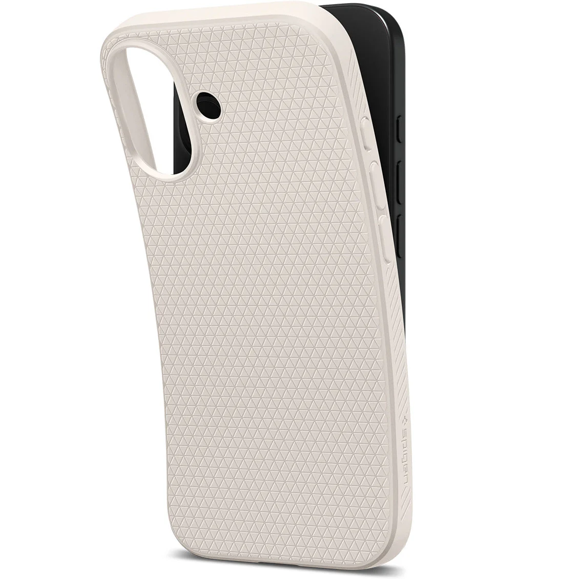Handyhülle für iPhone 17, Spigen Liquid Air, Beige - Image 8