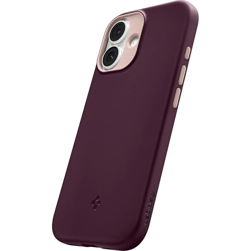 Handyhülle für iPhone 17, Spigen Nano Pop Mag mit MagSafe, Dunkelrot-Rosa - Image 5