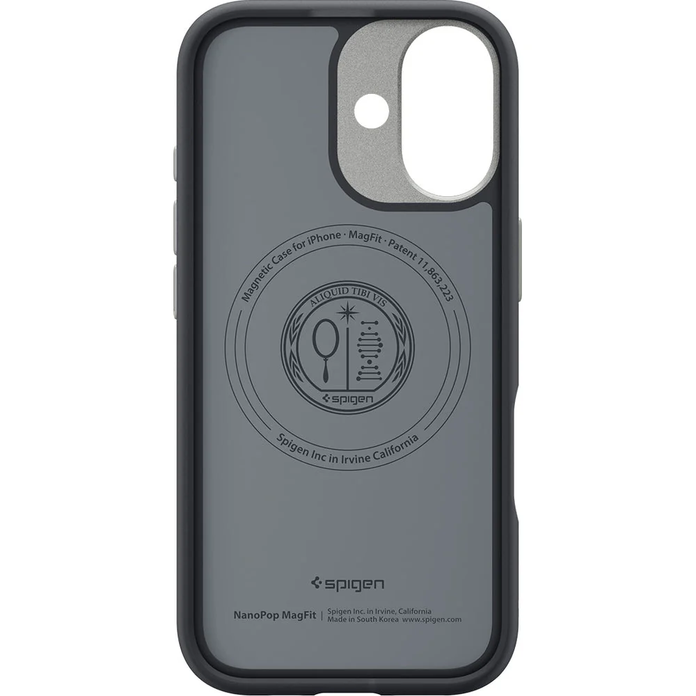 Handyhülle für iPhone 17, Spigen Nano Pop Mag mit MagSafe, Schwarz und Grau - Image 10
