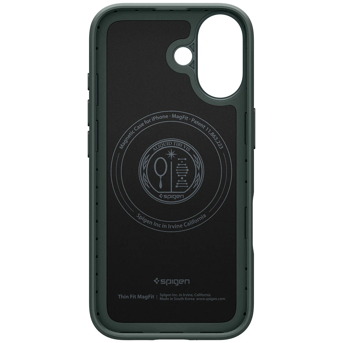 Handyhülle für iPhone 17, Spigen Thin Fit Mag mit MagSafe, Grün - Image 9