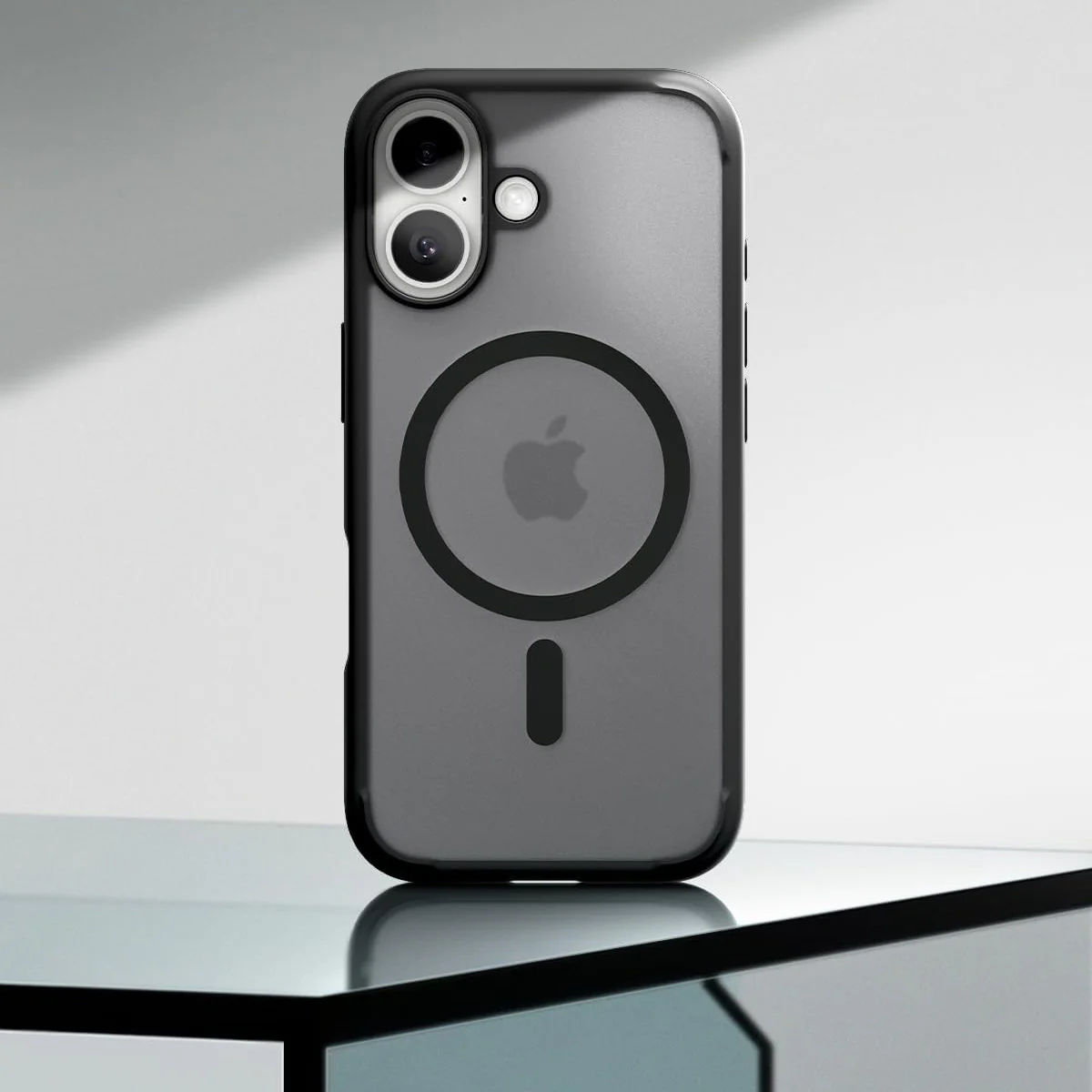 Handyhülle für iPhone 17, Spigen Ultra Hybrid Mag mit MagSafe, Durchscheinend-Schwarz - Image 10