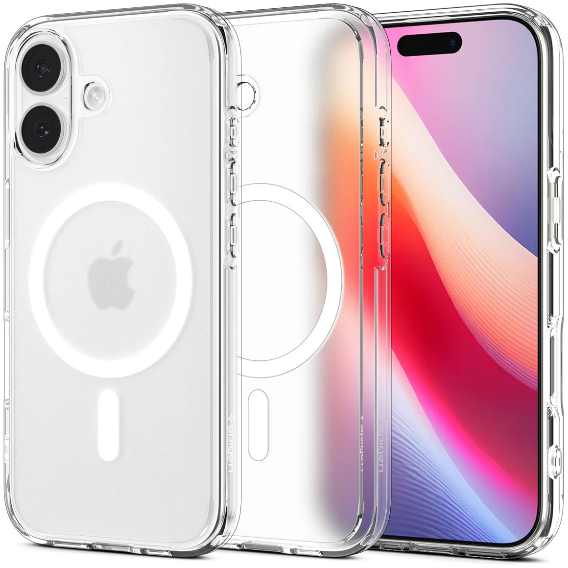 Handyhülle für iPhone 17, Spigen Ultra Hybrid Mag mit MagSafe, Durchscheinend-Weiß - Image 14