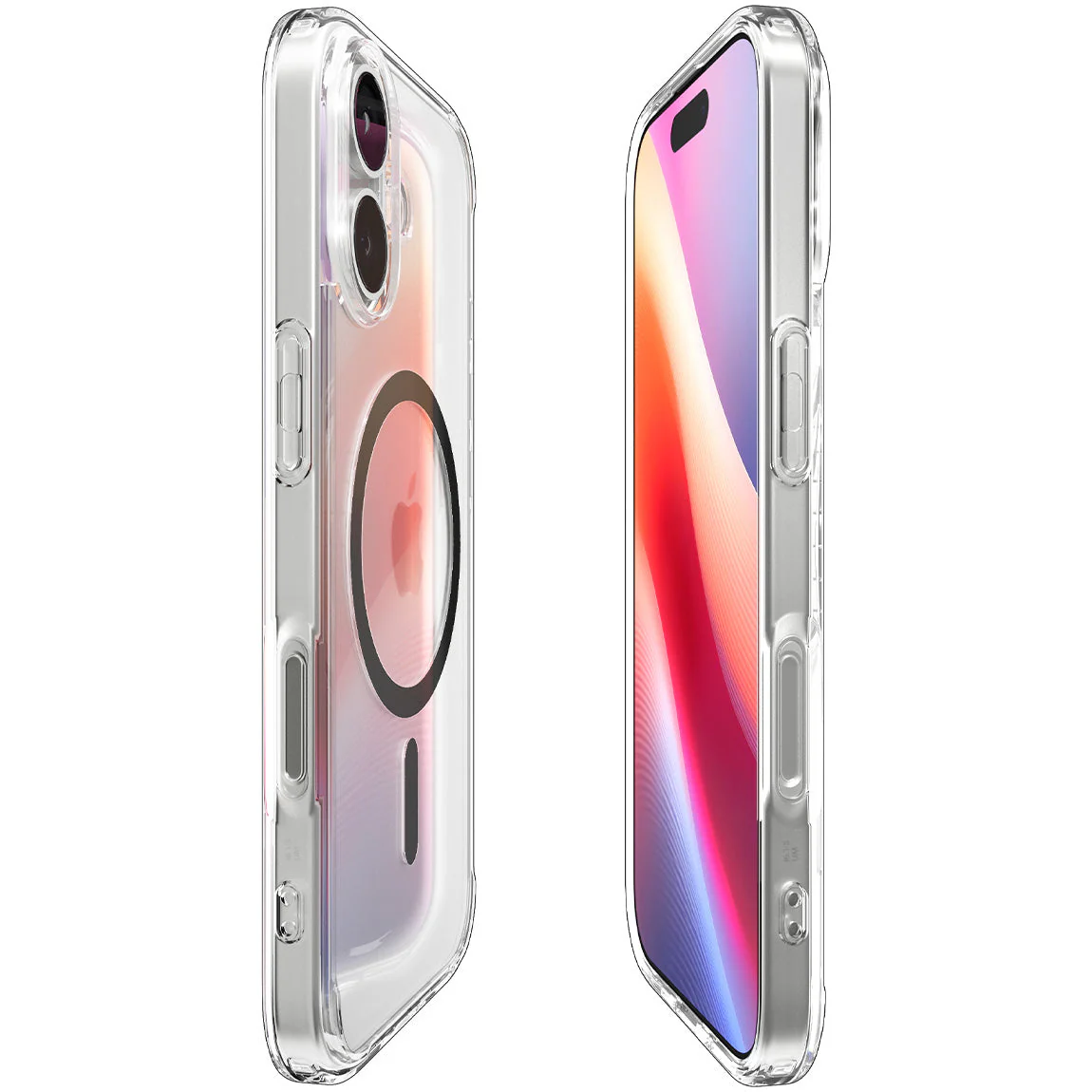 Handyhülle für iPhone 17, Spigen Ultra Hybrid Mag mit MagSafe, Transparent-Grau - Image 11