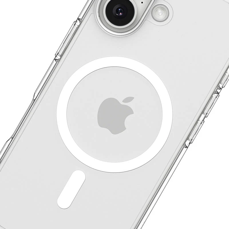 Handyhülle für iPhone 17, Spigen Ultra Hybrid Mag mit MagSafe, Transparent-Weiß - Image 4