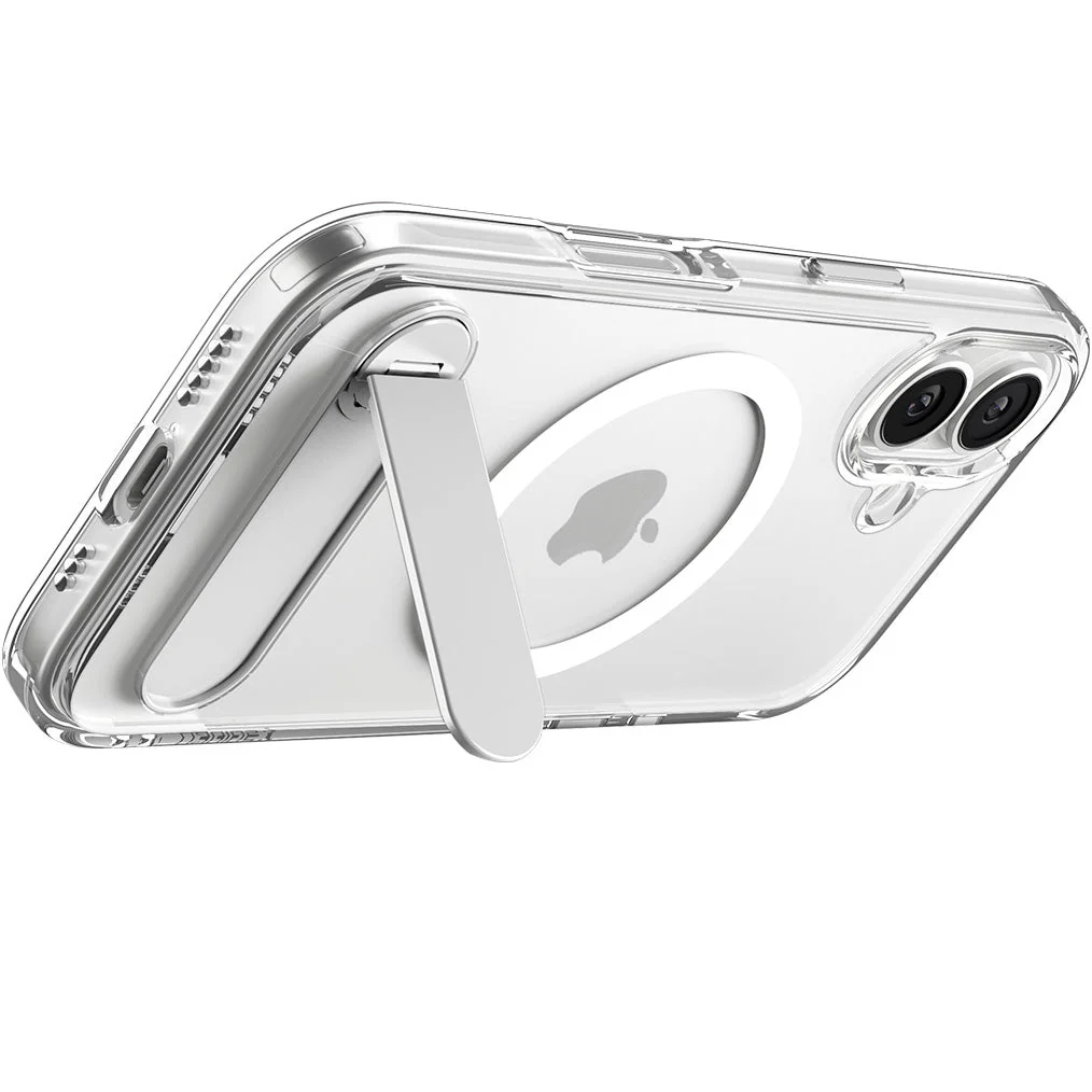 Handyhülle für iPhone 17, Spigen Ultra Hybrid S Mag mit MagSafe, Transparent-Weiß - Image 11