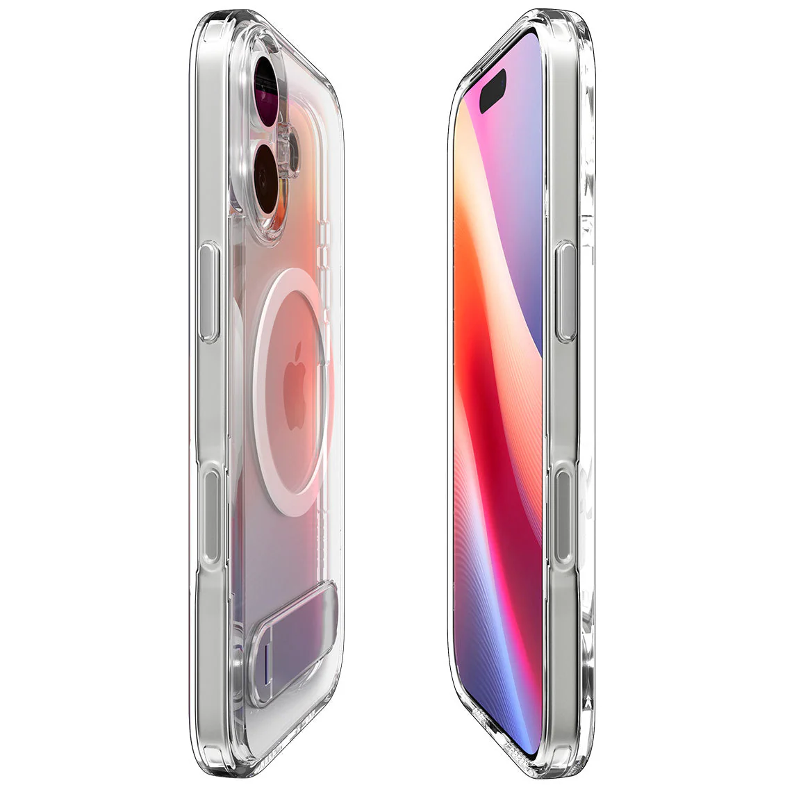 Handyhülle für iPhone 17, Spigen Ultra Hybrid S Mag mit MagSafe, Transparent-Weiß - Image 15