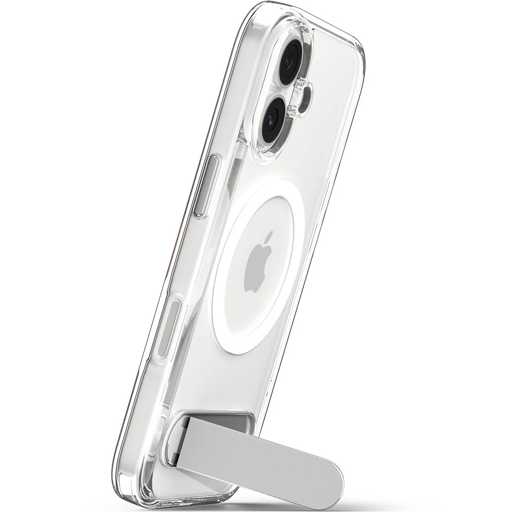 Handyhülle für iPhone 17, Spigen Ultra Hybrid S Mag mit MagSafe, Transparent-Weiß - Image 7