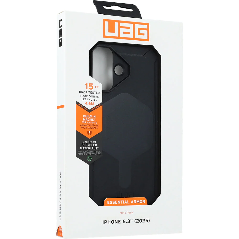 Handyhülle für iPhone 17, Urban Armor Gear Essential Armor Mag, Schwarz - Image 6