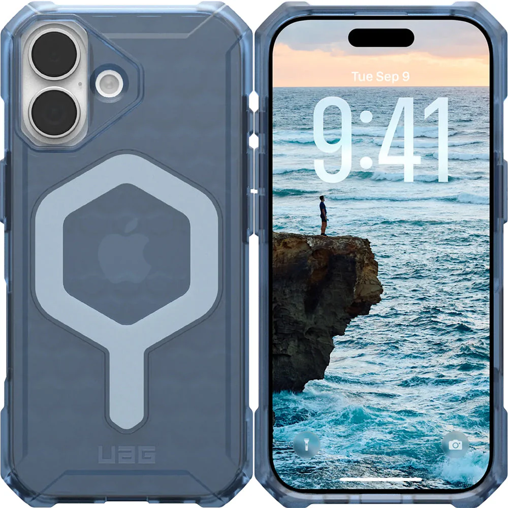 Handyhülle für iPhone 17, Urban Armor Gear Essential Armor Mag, Transluzent mit Blau - Image 5