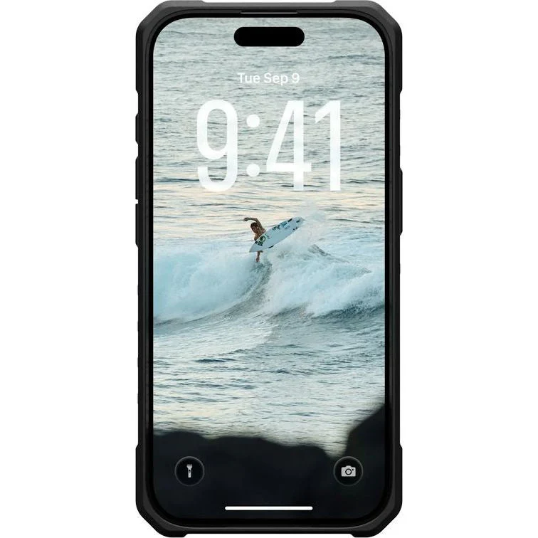 Handyhülle für iPhone 17, Urban Armor Gear Pathfinder Clear Mag mit MagSafe, Durchscheinend mit schwarzen Rahmen - Image 5