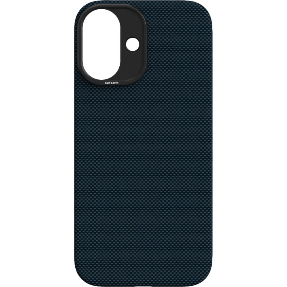 Handyhülle für iPhone 17, YAXO Aramid Fiber Ultra Slim mit MagSafe, Blau