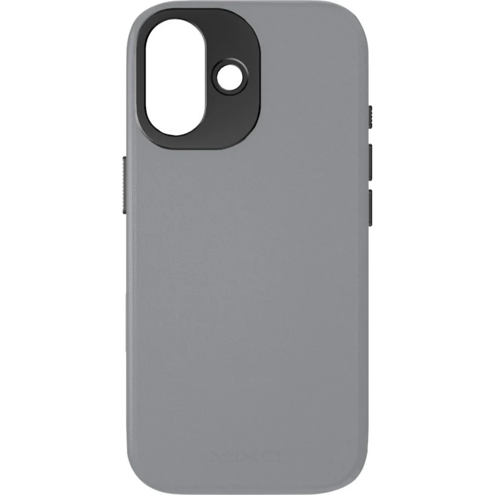 Handyhülle für iPhone 17, YAXO Leather Gear Slim Case MagSafe, Grau - Image 9
