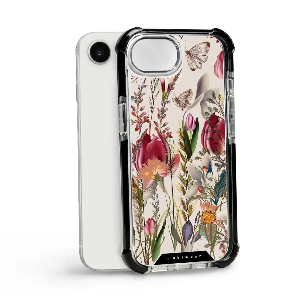 Handyhülle für iPhone 17e mit MagSafe, Mobiwear Elite Bumper, Blumenstrauß - Image 7