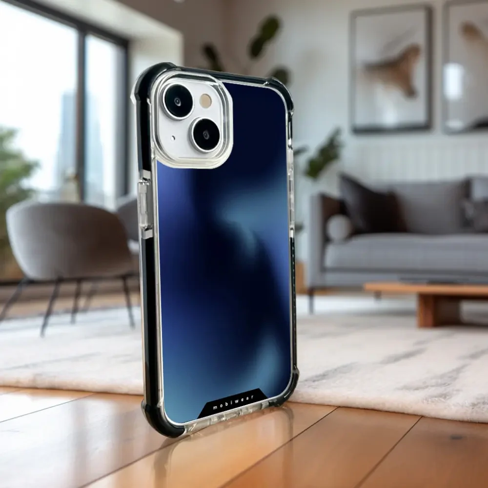 Handyhülle für iPhone 17e mit MagSafe, Mobiwear Elite Bumper, Dunkelblau - Image 10