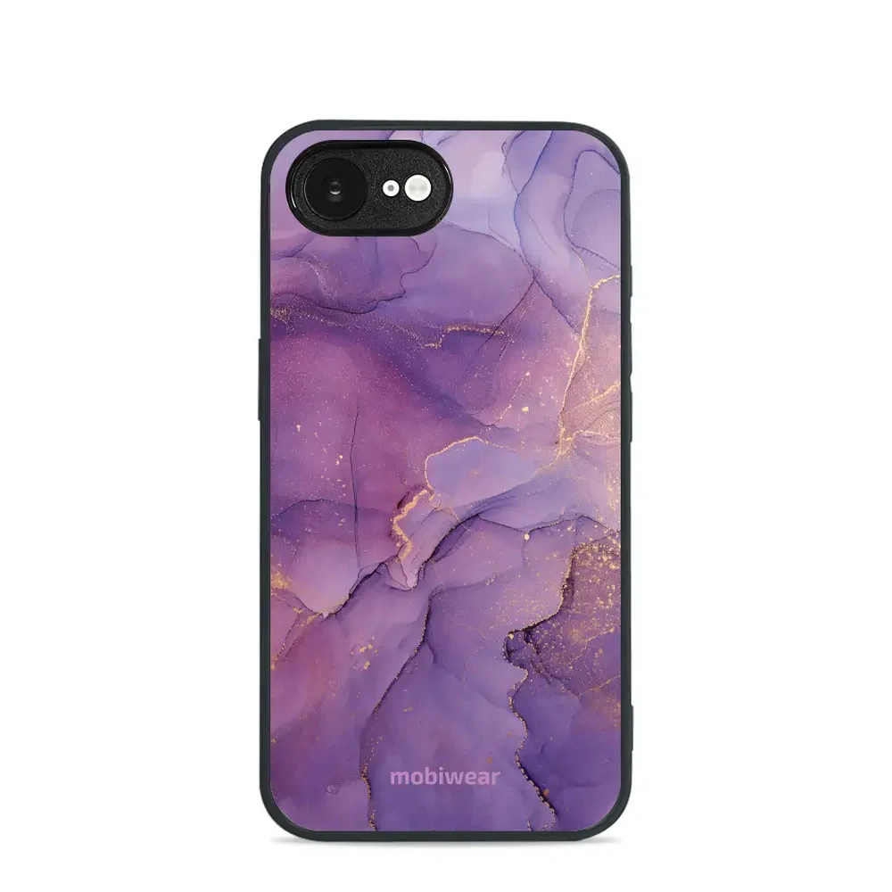 Handyhülle für iPhone 17e, Mobiwear Glossy Case, Violett