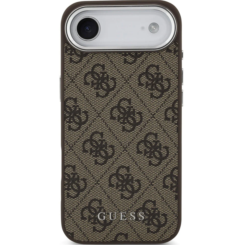 Handyhülle für iPhone Air, Guess Hardcase 4G Classic 4G Logo MagSafe, Braun - Image 4