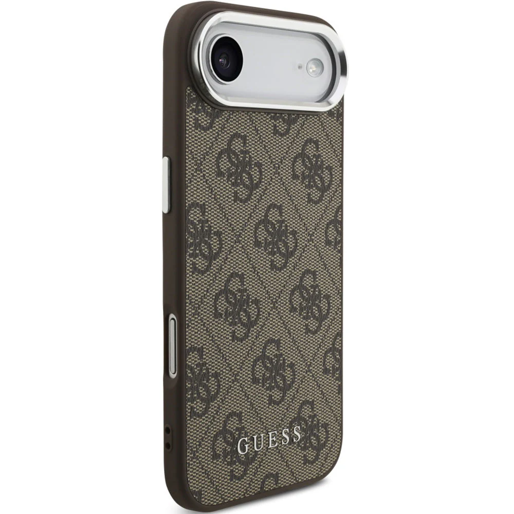 Handyhülle für iPhone Air, Guess Hardcase 4G Classic 4G Logo MagSafe, Braun - Image 8