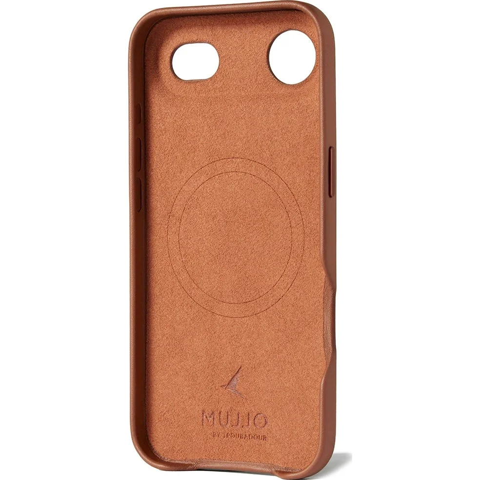 Handyhülle für iPhone Air, Mujjo Full Leather Case für MagSafe, Braun - Image 3
