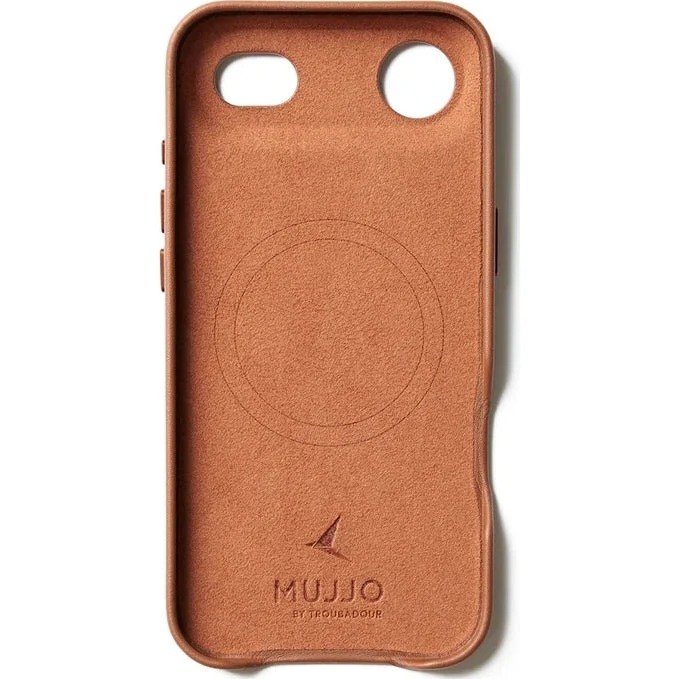 Handyhülle für iPhone Air, Mujjo Full Leather Case für MagSafe, Braun - Image 4