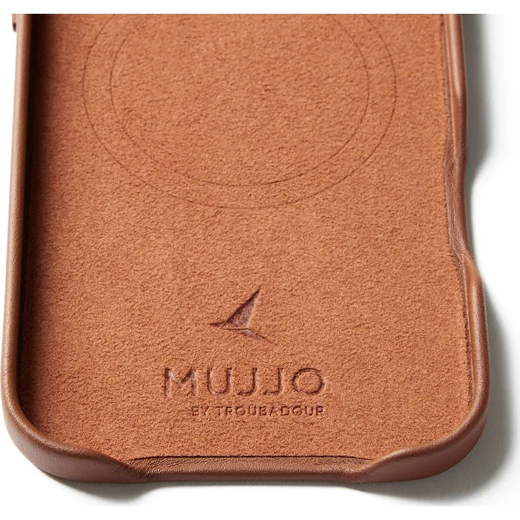 Handyhülle für iPhone Air, Mujjo Full Leather Case für MagSafe, Braun - Image 5