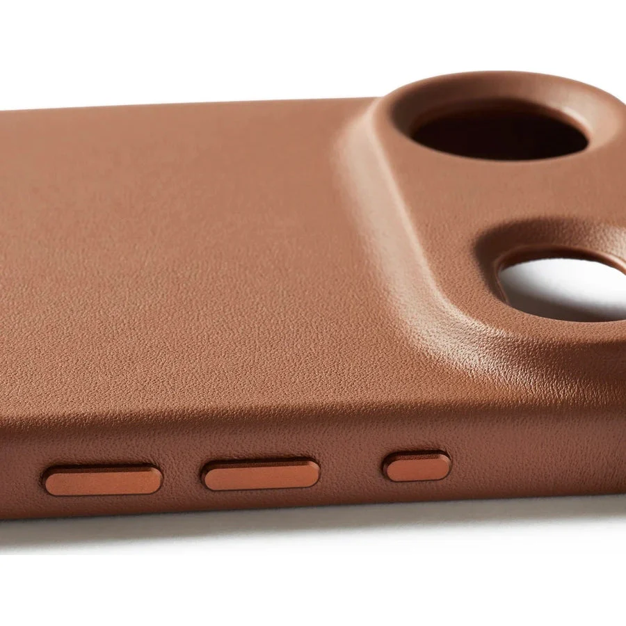 Handyhülle für iPhone Air, Mujjo Full Leather Case für MagSafe, Braun - Image 7