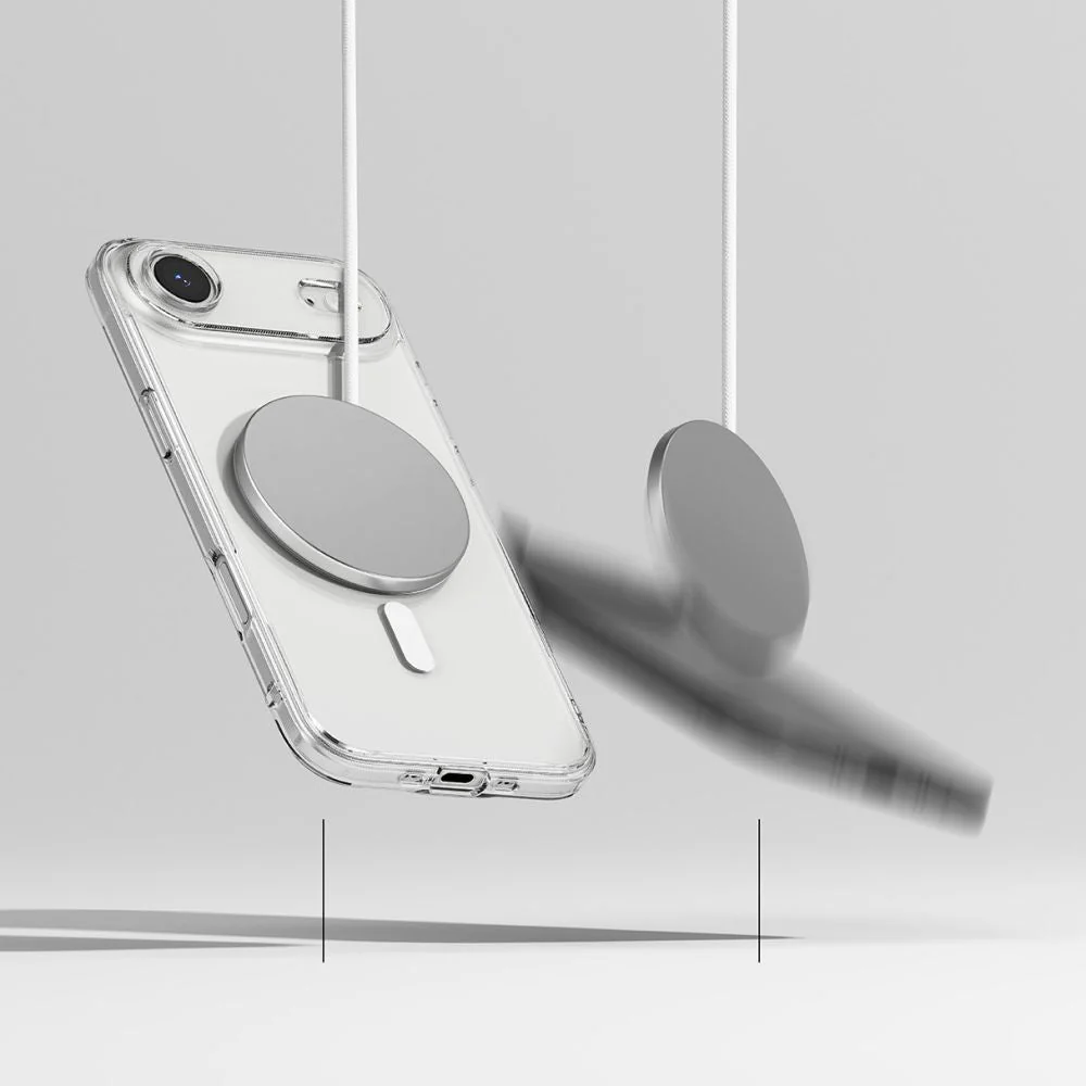 Handyhülle für iPhone Air, Ringke Fusion Magnetic, Transparent - Image 6