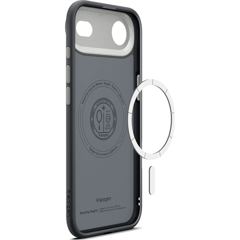 Handyhülle für iPhone Air, Spigen Nano Pop Mag mit MagSafe, Schwarz und Grau - Image 11