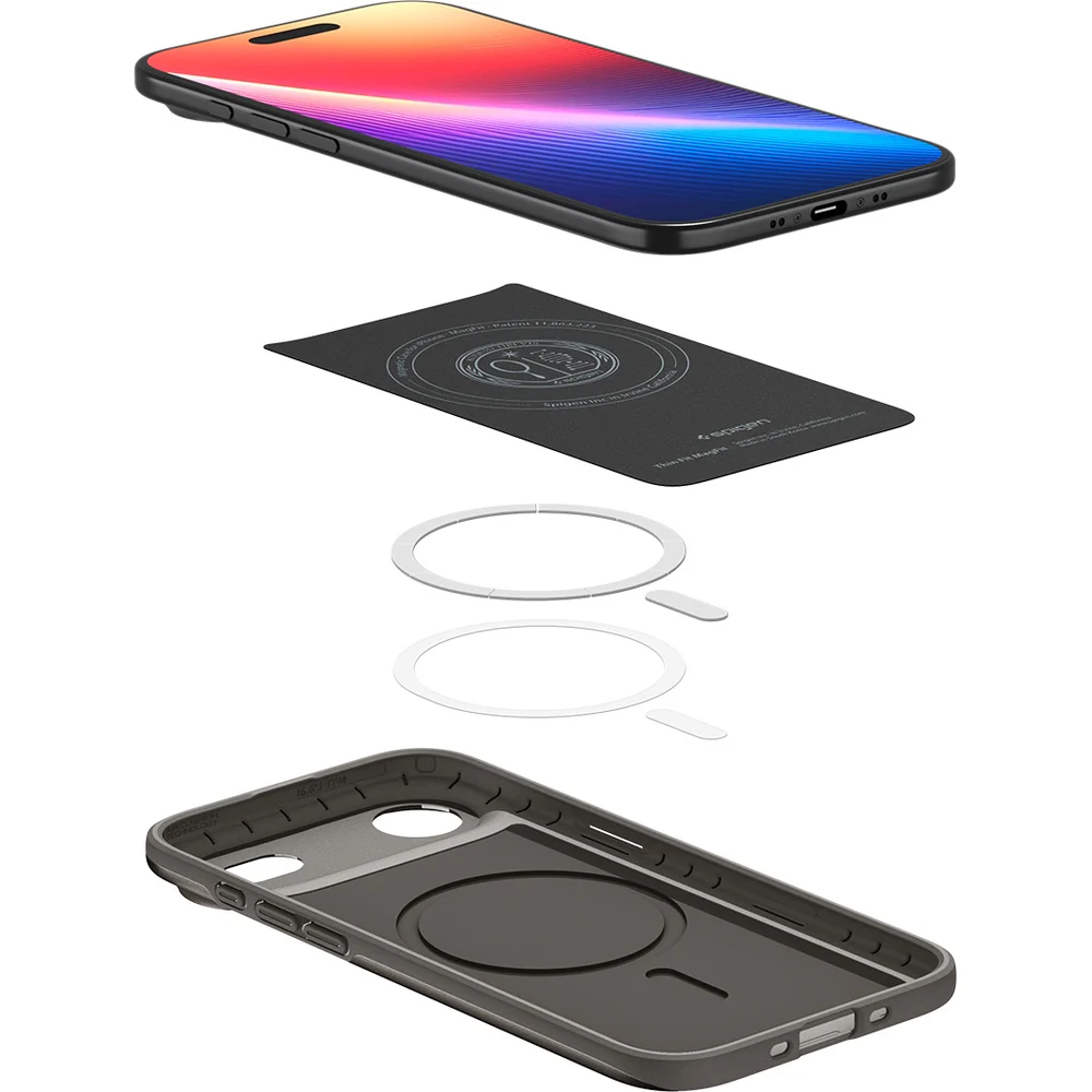 Handyhülle für iPhone Air, Spigen Thin Fit Mag mit MagSafe, Rotguss - Image 9