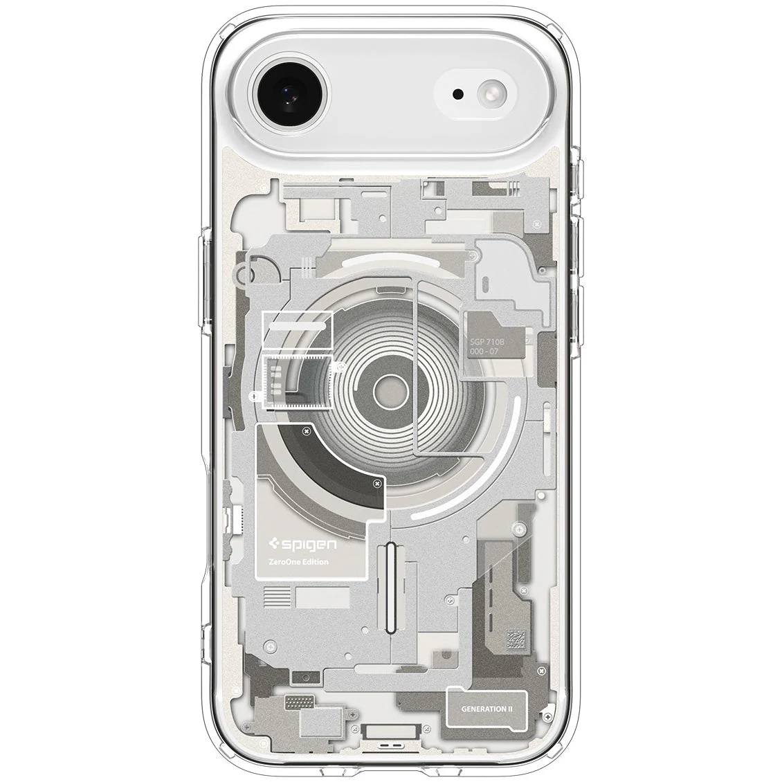 Handyhülle für iPhone Air, Spigen Ultra Hybrid Mag mit MagSafe, Beige-Transparent (Zero One) - Image 10