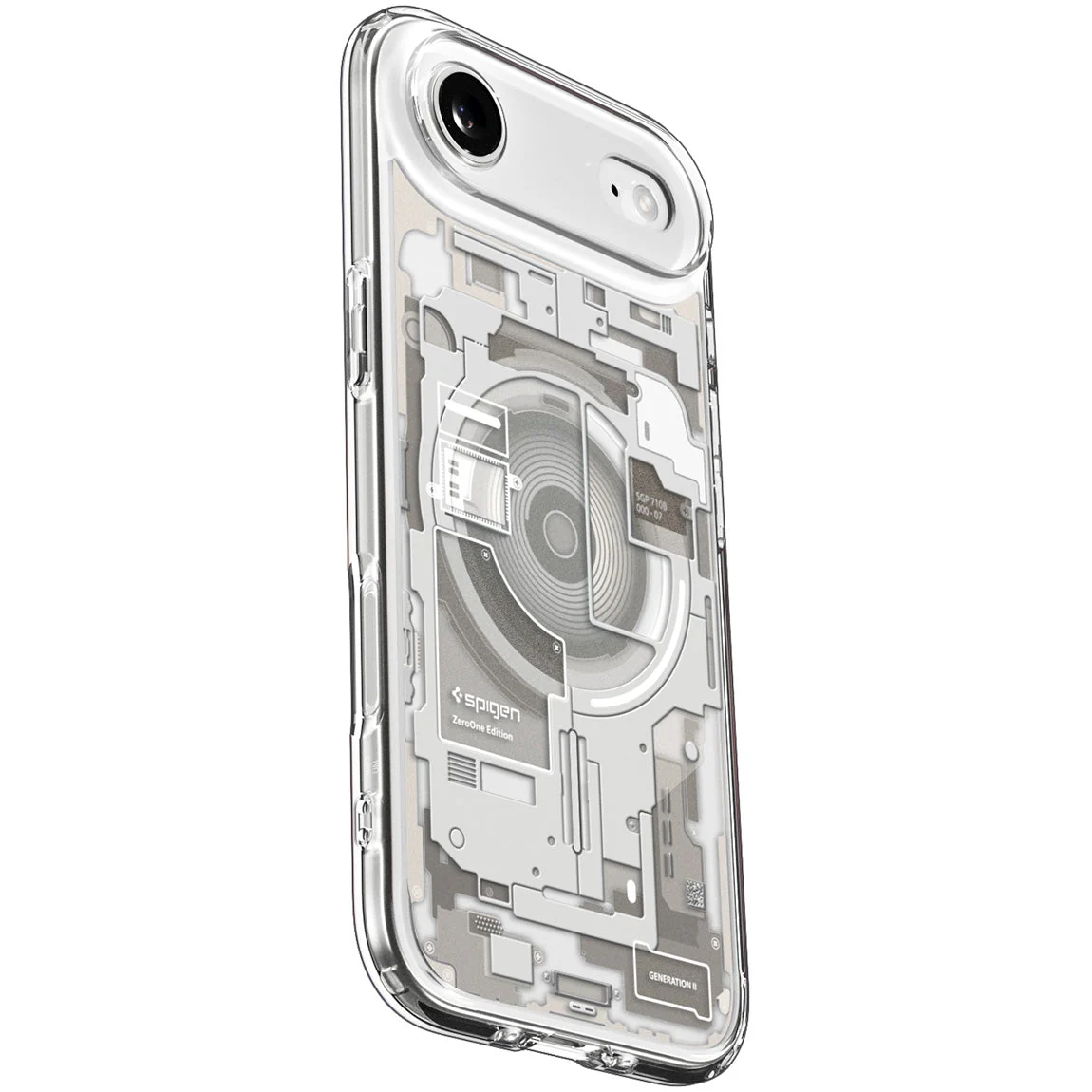 Handyhülle für iPhone Air, Spigen Ultra Hybrid Mag mit MagSafe, Beige-Transparent (Zero One) - Image 12