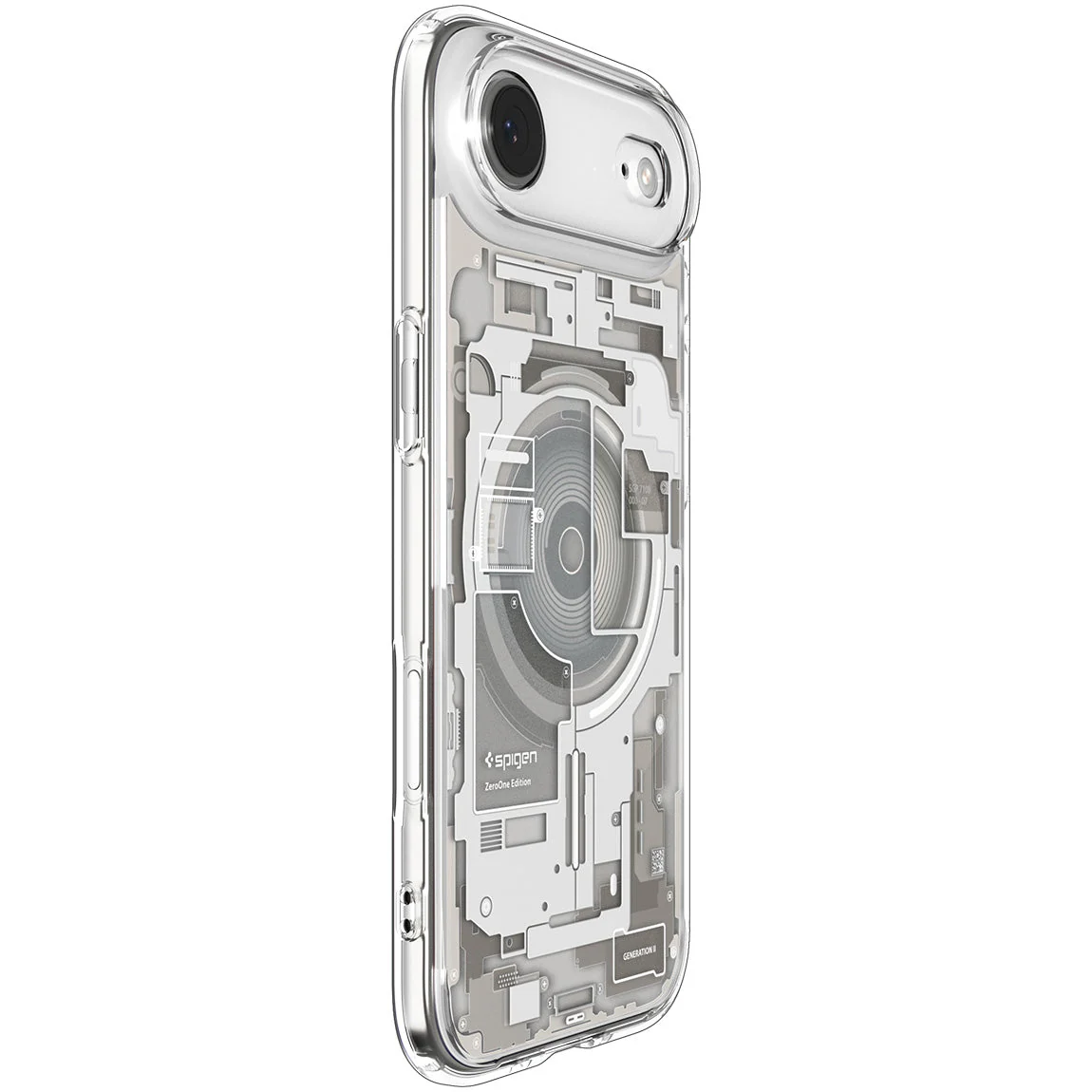 Handyhülle für iPhone Air, Spigen Ultra Hybrid Mag mit MagSafe, Beige-Transparent (Zero One) - Image 13