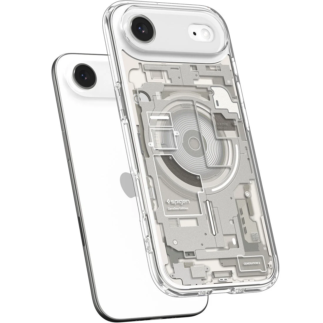 Handyhülle für iPhone Air, Spigen Ultra Hybrid Mag mit MagSafe, Beige-Transparent (Zero One) - Image 3