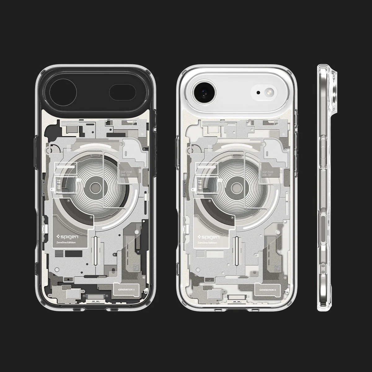Handyhülle für iPhone Air, Spigen Ultra Hybrid Mag mit MagSafe, Beige-Transparent (Zero One) - Image 5