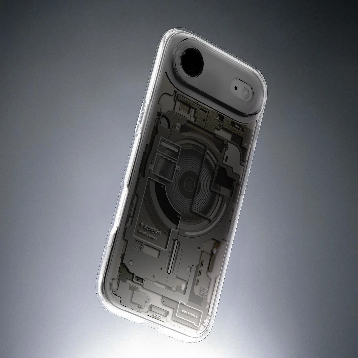 Handyhülle für iPhone Air, Spigen Ultra Hybrid Mag mit MagSafe, Beige-Transparent (Zero One) - Image 6