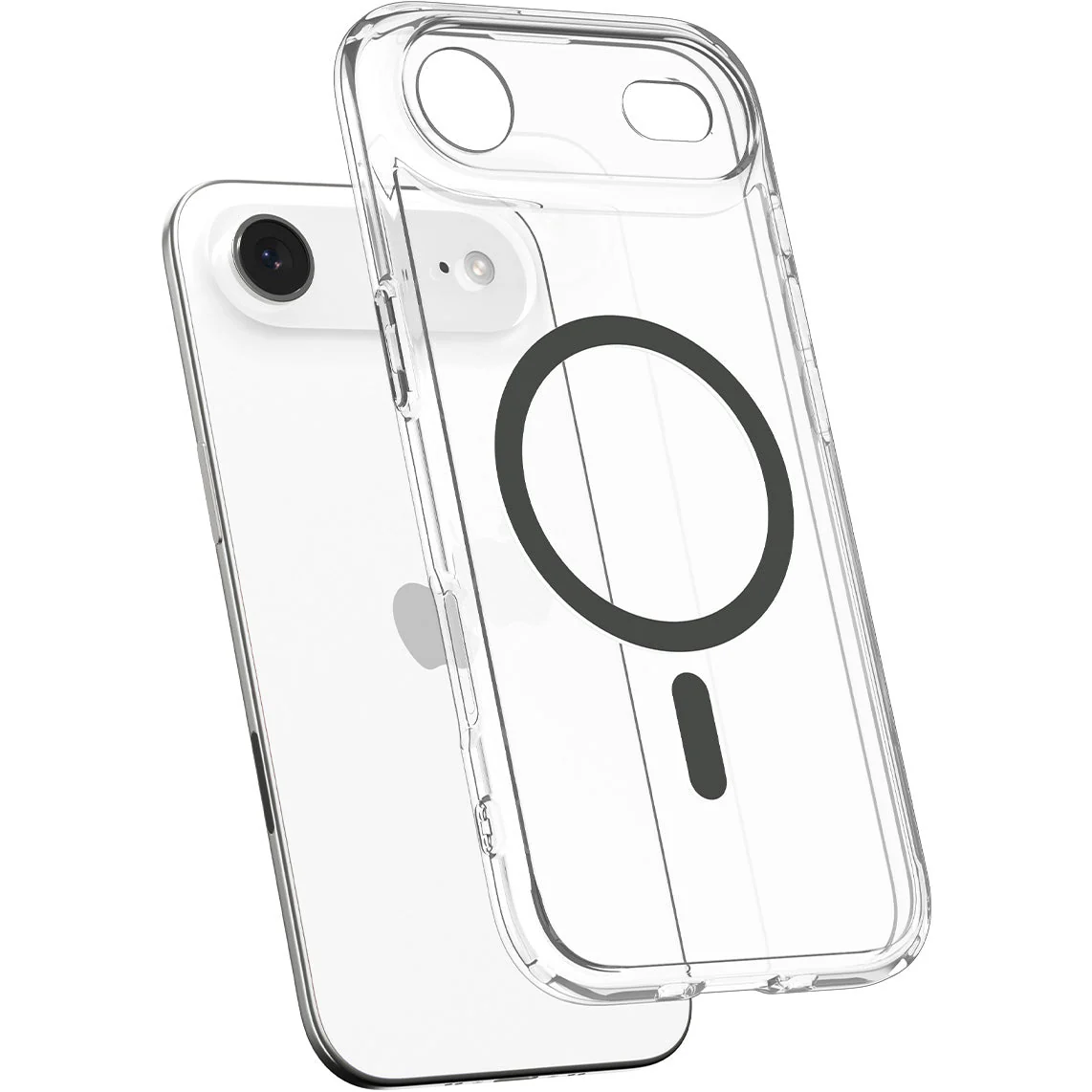 Handyhülle für iPhone Air, Spigen Ultra Hybrid Mag mit MagSafe, Transparent-Grau - Image 6