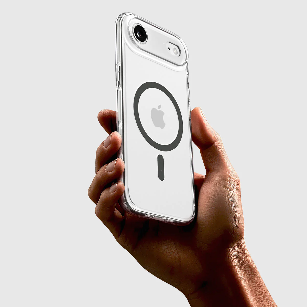 Handyhülle für iPhone Air, Spigen Ultra Hybrid Mag mit MagSafe, Transparent-Grau - Image 7