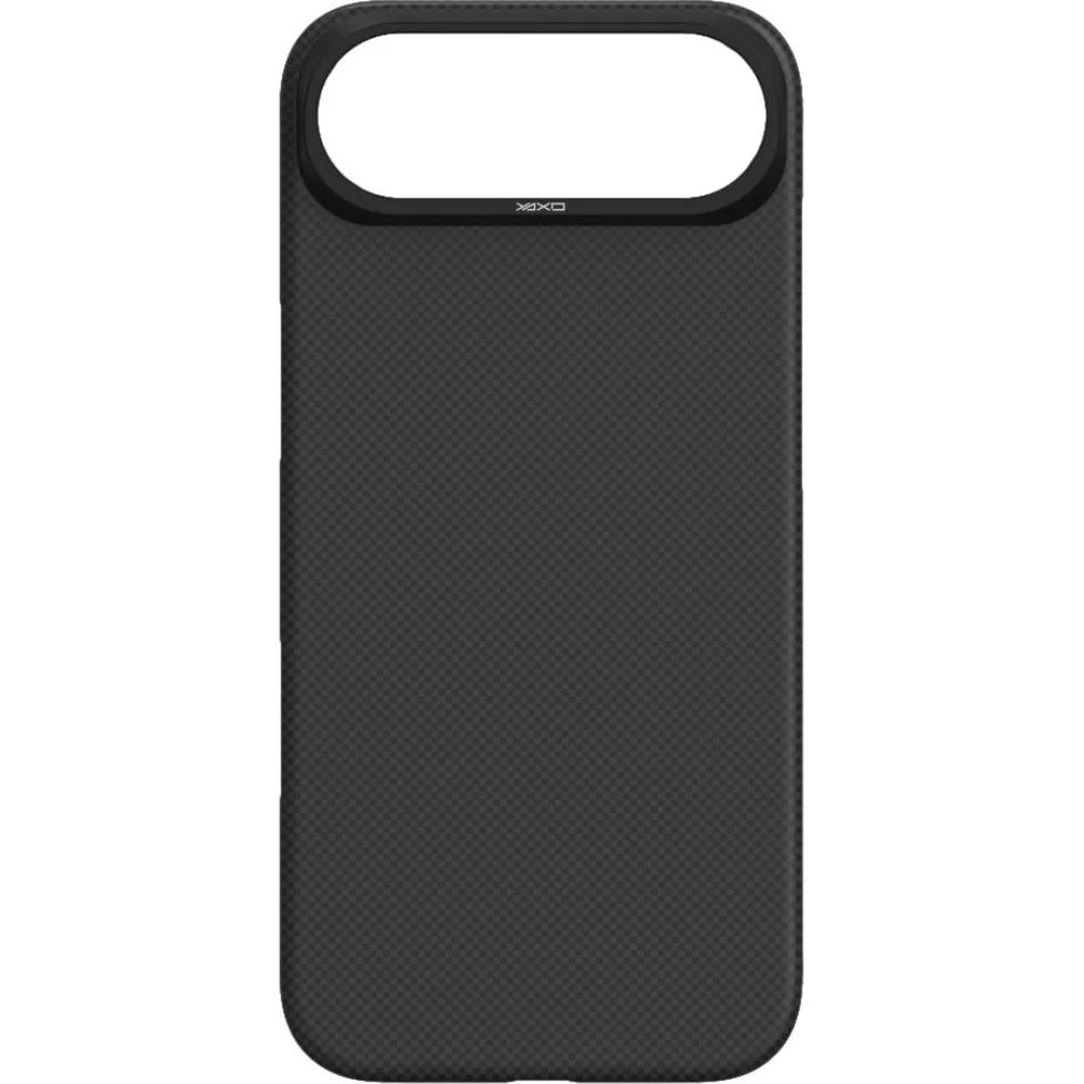 Handyhülle für iPhone Air, YAXO Aramid Fiber Ultra Slim mit MagSafe, Schwarz
