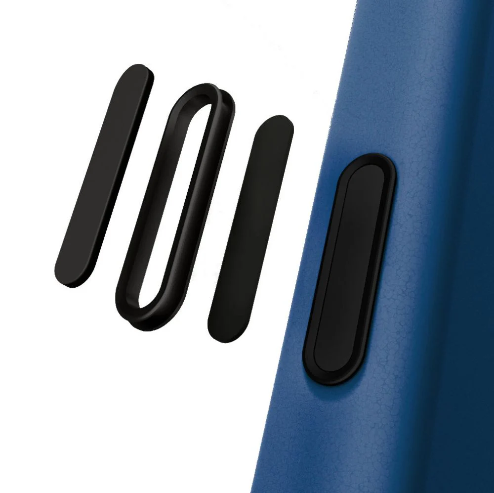 Handyhülle für iPhone Air, YAXO Leather Gear Slim Case MagSafe, Blau - Image 3