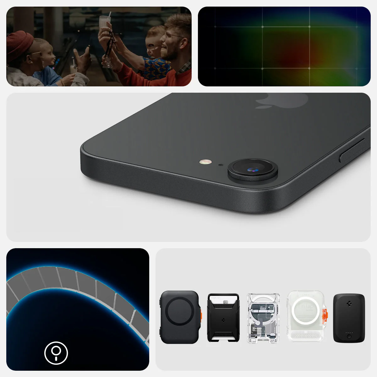 Handyhülle für iPhone 17e / 16e, Spigen Tough Armor Mag mit MagSafe, Rotguss - Image 7
