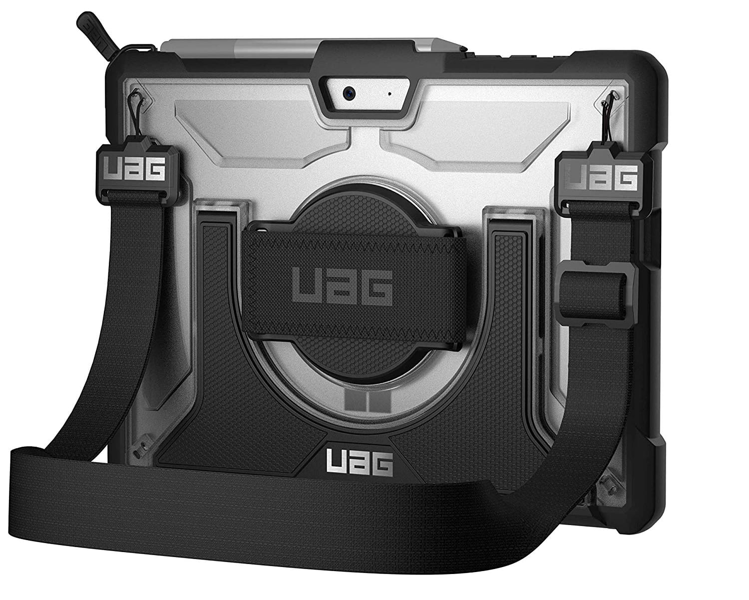 Hülle für Microsoft Surface Go 4 / Go 3 / Go 2 / Go, Urban Armor Gear UAG Plasma, Schwarz / Transparent - Image 6